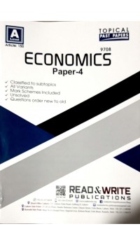 A Levels Economics Paper 4 (Topical) Article No. 150